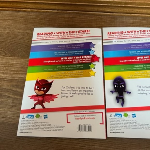 3 PJ Masks Ready to Read Books - Picture 6 of 8